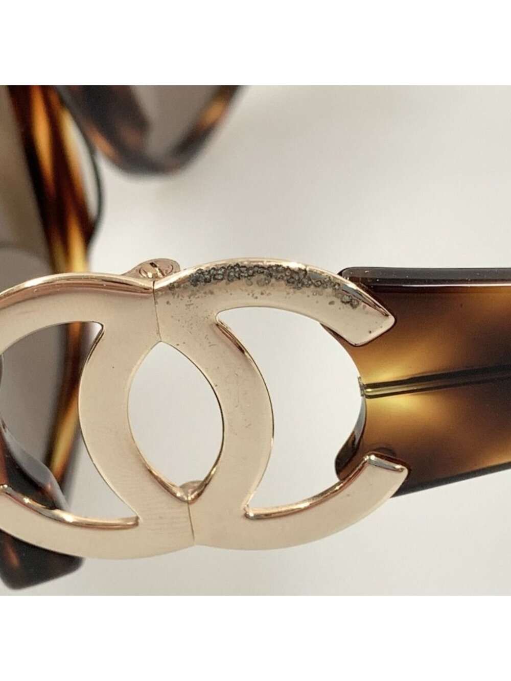 Chanel Coco Mark Sunglasses Smoke Brown 02461 91235 - Picture 6 of 8